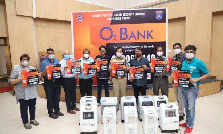 SCSC & Cyberabad Police launched O2 Bank in collaboration with Breath India EO & Alai NGOs
