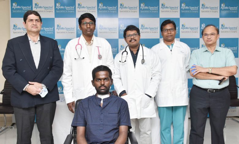 Specialists at Apollo Spectra Hospital Ameerpet save a precarious patient from Nigeria (Africa)